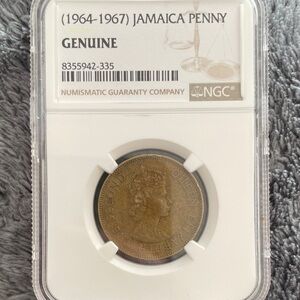 1964-1967 Jamaica Penny Coin